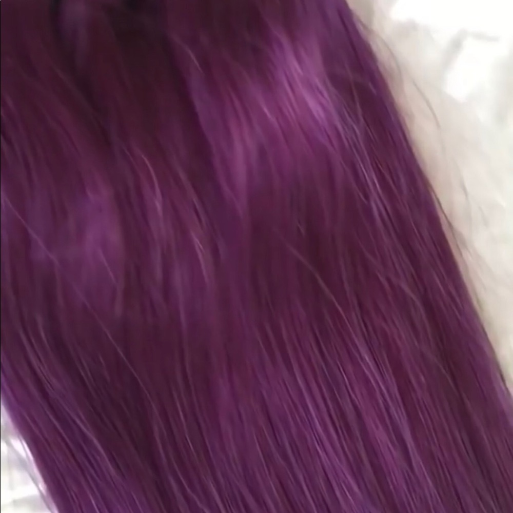 Purple Clip Ins - Picture 5 of 6